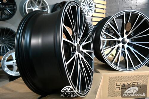 Ratlankis Haxer HX040 20X10J 5X112 ET40 66.6 Black polished