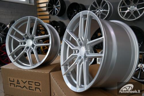 Ratlankis Haxer HX037 R20X8.5J 5X120 ET33 72.6 Silver