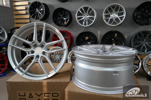Ratlankis Haxer HX037 R20X8.5J 5X120 ET33 72.6 Silver