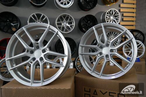 Ratlankis Haxer HX037 R20X8.5J 5X120 ET33 72.6 Silver