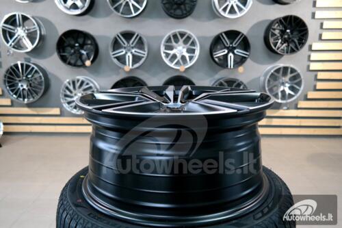 Ratlankis Volvo Trena 18X8J 5X108 ET45 63.3 Black polished