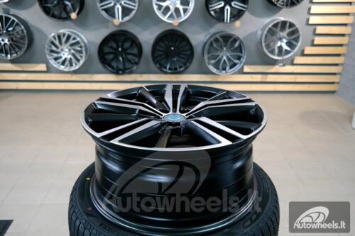 Ratlankis Volvo Trena 18X8J 5X108 ET45 63.3 Black polished