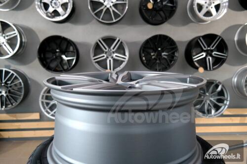 Ratlankis Volvo Verton 18X8J 5X108 ET45 63.3 Grey polished