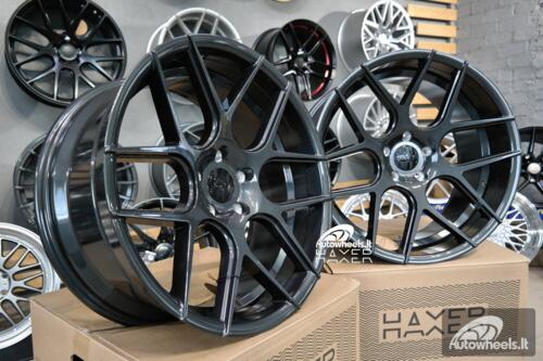 Ratlankis Haxer HX022 18X10J 5X120 ET15 74.1 Black half matt