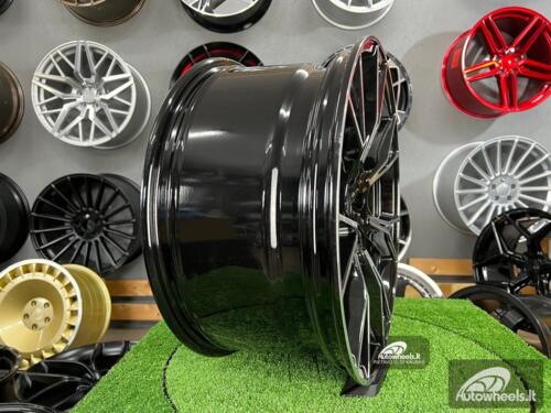 Ratlankis BMW G series 789M style 20X9.5J 5X112 ET37 66.6 Black polished