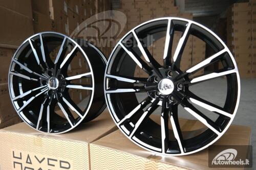 Ratlankis ADR Averso 706M style 20X8.5J 5X112 ET23 66.6 Black polished