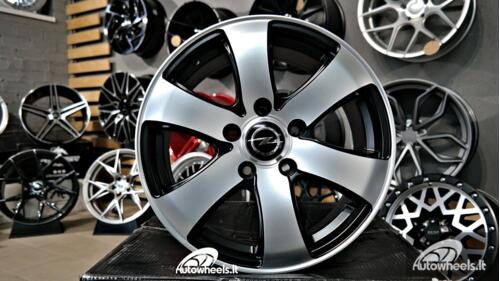 Ratlankis Opel Vivaro/Traffic style 16X7J 5X114.3 ET45 66.1 Black polished