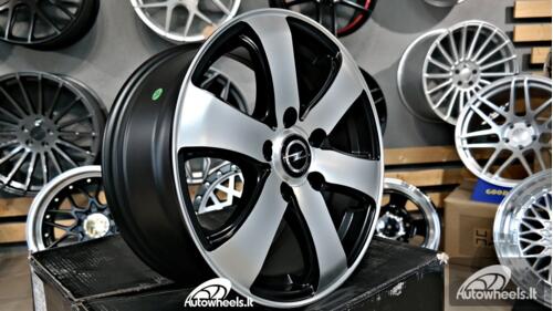 Ratlankis Opel Vivaro/Traffic style 16X7J 5X114.3 ET45 66.1 Black polished