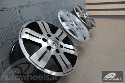 Ratlankis Mercedes - Benz Sprinter/Crafter/Jumper style 16X7J 5X130 ET55 84.1 Black polished
