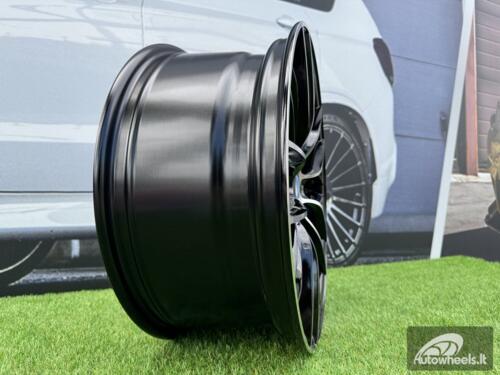 Ratlankis ADR BMW 405M styling Saleno 19X9.5J 5X120 ET38 72.56 Black polished