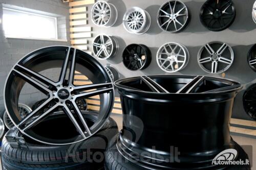 Ratlankis Forzza Bosan R19X8.5J 5X112 ET35 66.6 Black polished