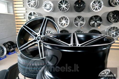 Ratlankis Forzza Bosan R19X8.5J 5X112 ET35 66.6 Black polished