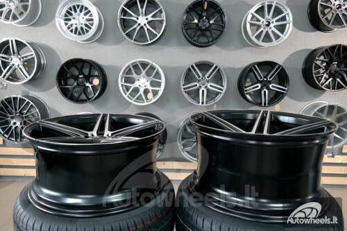 Ratlankis Forzza Bosan R19X8.5J 5X112 ET35 66.6 Black polished