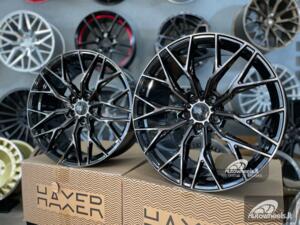 Ratlankis Haxer HX05F 20X8.5J 5X112 ET25 66.6 Black with tinted face 