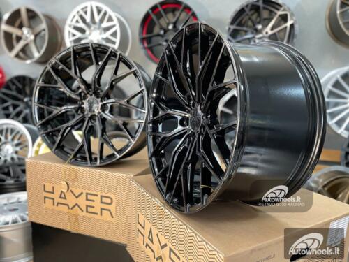 Ratlankis Haxer HX05F 20X8.5J 5X112 ET25 66.6 Black with tinted face 