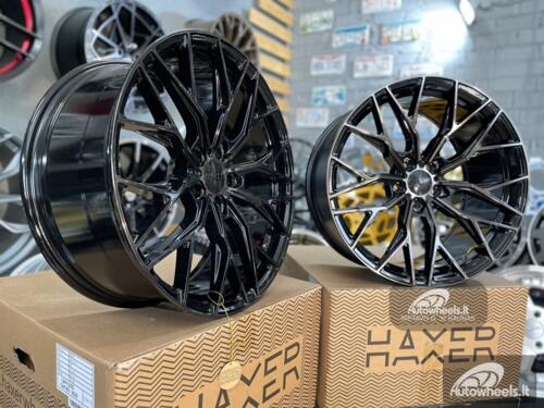 Ratlankis Haxer HX05F 20X8.5J 5X112 ET25 66.6 Black with tinted face 