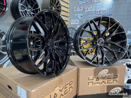 Ratlankis Haxer HX05F 20X8.5J 5X112 ET25 66.6 Black with tinted face 