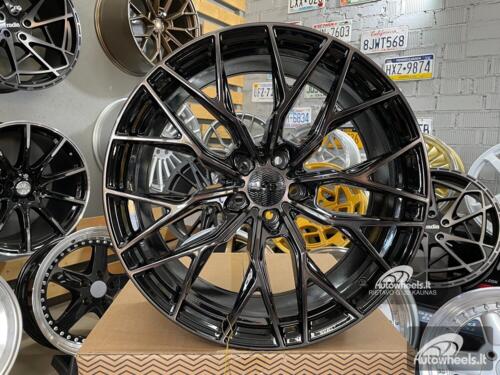 Ratlankis Haxer HX05F 20X8.5J 5X112 ET25 66.6 Black with tinted face 