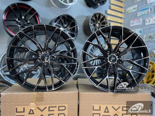 Ratlankis Haxer HX05F 20X10J 5X112 ET40 66.6 Black with tinted face 