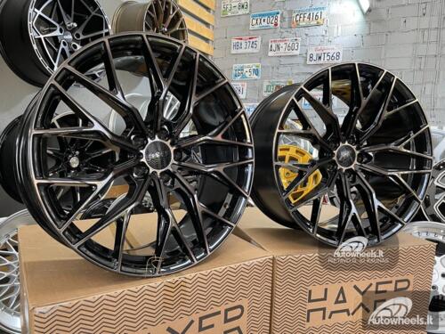 Ratlankis Haxer HX05F 20X10J 5X112 ET40 66.6 Black with tinted face 