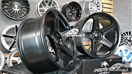 Ratlankis Dodge Demon style 20X9J 5X115 ET20 71.5 Black