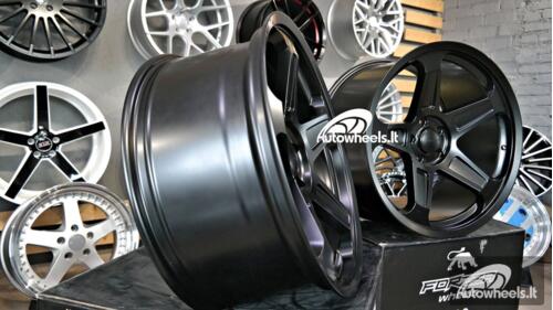 Ratlankis Dodge Demon style 20X9J 5X115 ET20 71.5 Black