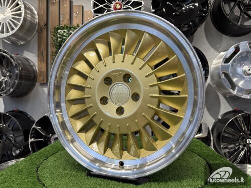 Ratlankis Ispiri CSR1D R18X8.5J 5X112 ET42 66.6 Vintage gold with polished lip
