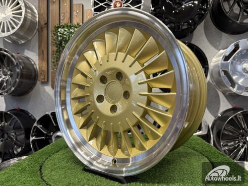 Ratlankis Ispiri CSR1D R18X8.5J 5X112 ET42 66.6 Vintage gold with polished lip