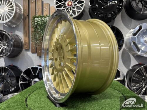 Ratlankis Ispiri CSR1D R18X8.5J 5X112 ET42 66.6 Vintage gold with polished lip
