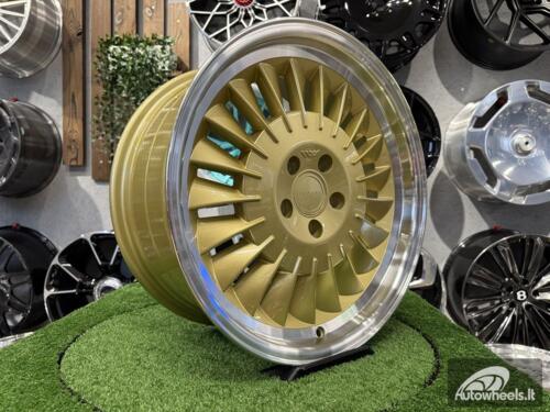 Ratlankis Ispiri CSR1D R18X8.5J 5X112 ET42 66.6 Vintage gold with polished lip