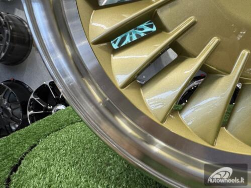 Ratlankis Ispiri CSR1D R18X8.5J 5X112 ET42 66.6 Vintage gold with polished lip