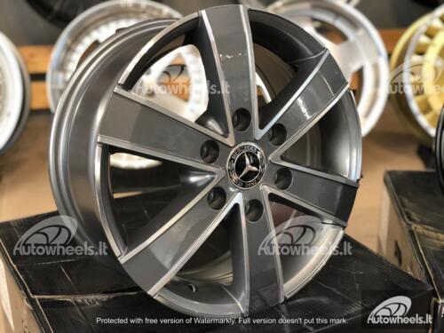 Ratlankis Mercedes-Benz Sprinter style 16X7J 6X130 ET55 84.1 Grey polished