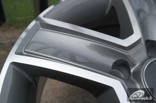 Ratlankis Quantor Sprinter, Jumper, Crafter style R16X6.5J 5X130 ET50 84.1 Grey polished
