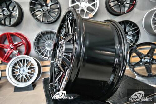 Ratlankis XF Off Road Amarock Style 18X9J 5X120 ET20 72.6 Black polished