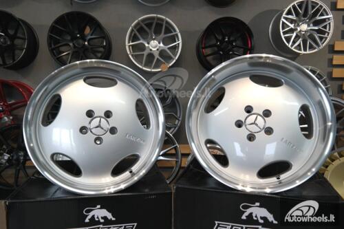 Ratlankis Mercedes-Benz  Monoblock style 18X8.5J 5X112 ET35 66.6 Silver with polished lip