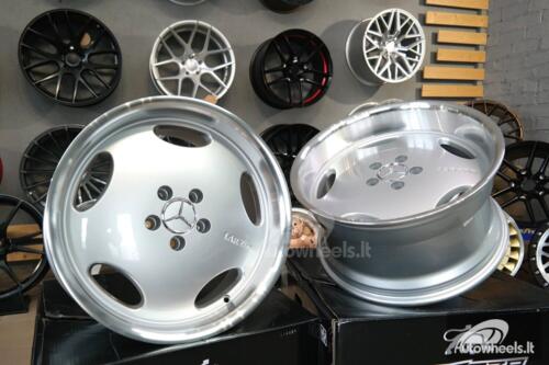 Ratlankis Mercedes-Benz  Monoblock style 18X8.5J 5X112 ET35 66.6 Silver with polished lip