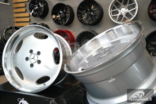 Ratlankis Mercedes-Benz  Monoblock style 18X8.5J 5X112 ET35 66.6 Silver with polished lip