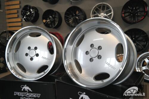 Ratlankis Mercedes-Benz  Monoblock style R18X8.5J 5X112 ET35 66.6 Silver with polished lip