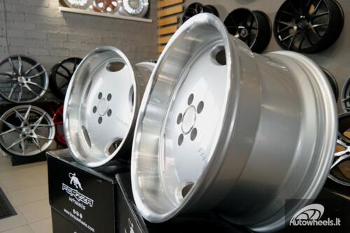 Ratlankis Mercedes-Benz  Monoblock style R18X8.5J 5X112 ET35 66.6 Silver with polished lip