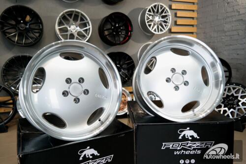 Ratlankis Mercedes-Benz  Monoblock style R18X8.5J 5X112 ET35 66.6 Silver with polished lip