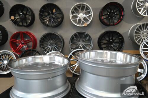 Ratlankis Mercedes-Benz  Monoblock style R18X8.5J 5X112 ET35 66.6 Silver with polished lip