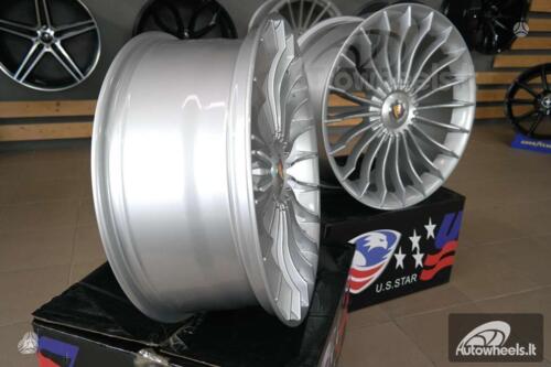 Ratlankis BMW ADR Alpina style 21X8.5J 5X112/120 ET25 72.5 Silver