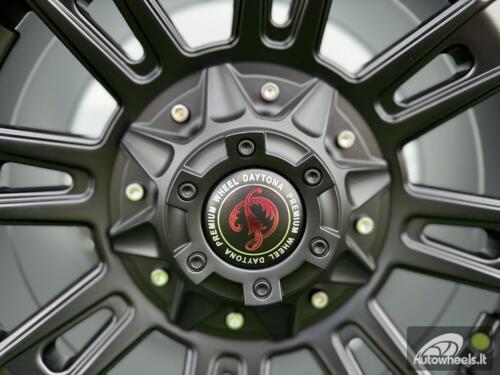 Ratlankis Autowheels Daytona Amarok style 18X9J 5x120 ET25 65.1 Black half matt