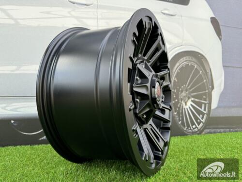 Ratlankis Autowheels Daytona Amarok style R18X9J 5x120 ET25 65.1 Black half matt