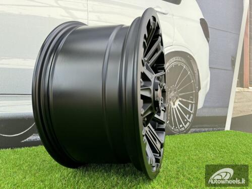 Ratlankis Autowheels Daytona Amarok style R18X9J 5x120 ET25 65.1 Black half matt