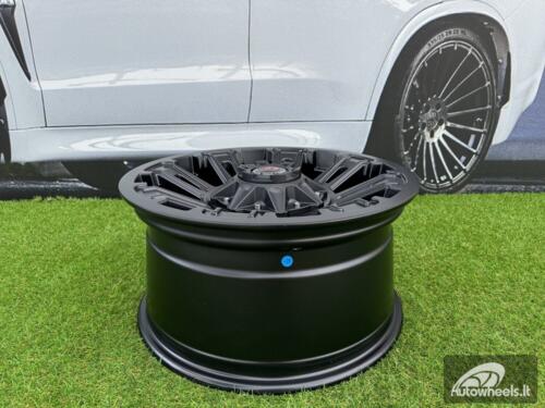 Ratlankis Autowheels Daytona Amarok style R18X9J 5x120 ET25 65.1 Black half matt