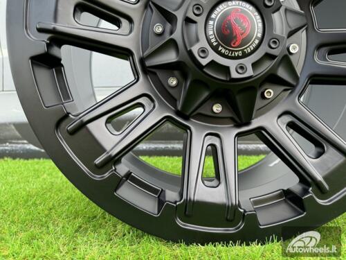 Ratlankis Autowheels Daytona Amarok style R18X9J 5x120 ET25 65.1 Black half matt