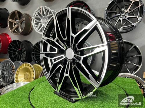 Ratlankis Andrea 825M Styling 18X8J 5X120 ET34 72.6 Black polished