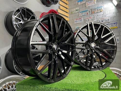 Ratlankis Ford Hypnos Mustang style R20X8.5J 5X114.3 ET35 70.5mm Gloss black