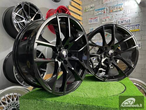 Ratlankis Ford Nefario Mustang style R20X9J 5X114.3 ET30 70.5mm Gloss black